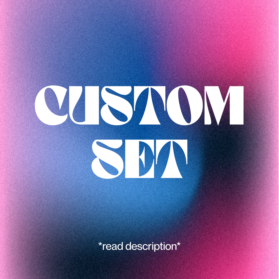 CUSTOM set: from $50
